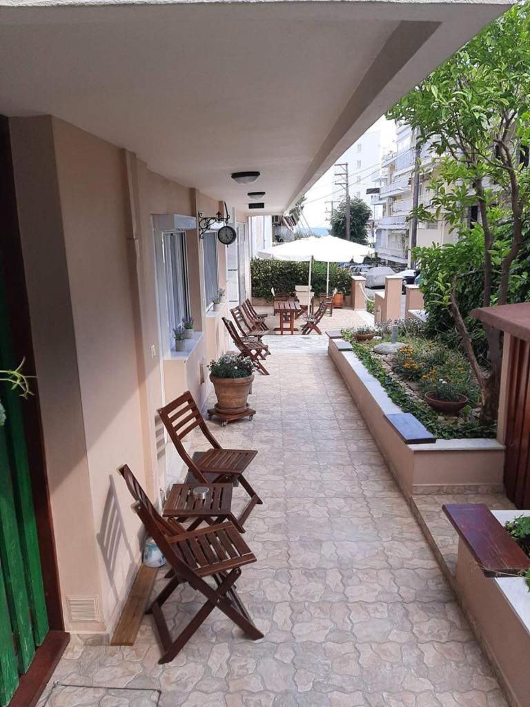 Апартаменты Αpartments Anna Deluxe Кавала Экстерьер фото
